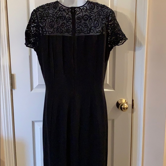 Evening Wear by Pat Argenti Long Black Dre… - Picture 4 of 8